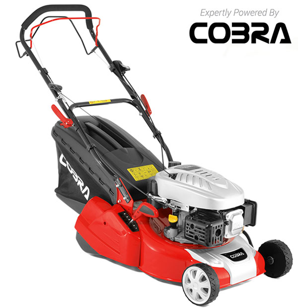 Cobra RM40SPC 16" Petrol Powered Rear Roller Lawnmower