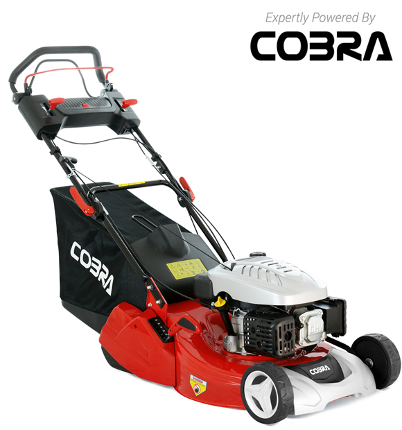Cobra RM514SPC 20" Petrol Powered Rear Roller Lawnmower