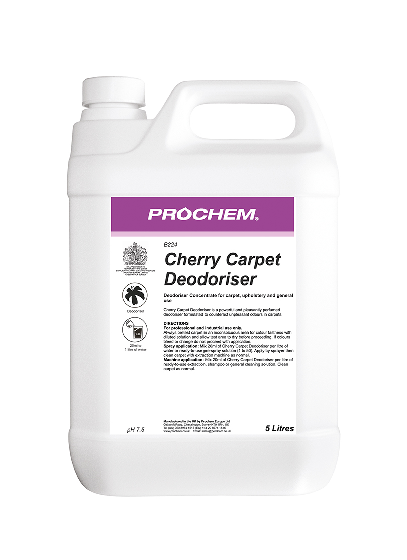 Prochem Cherry Carpet Deodoriser 5L