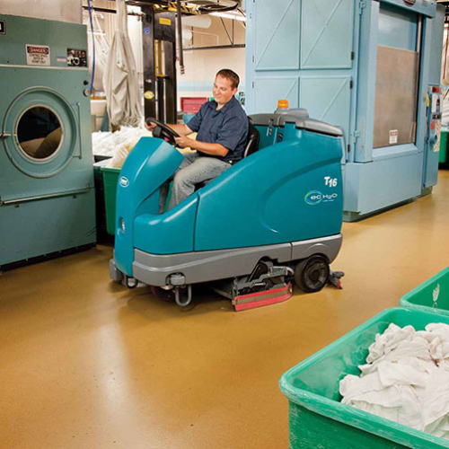 Tennant T16 Battery Ride-On Floor Scrubber Dryer