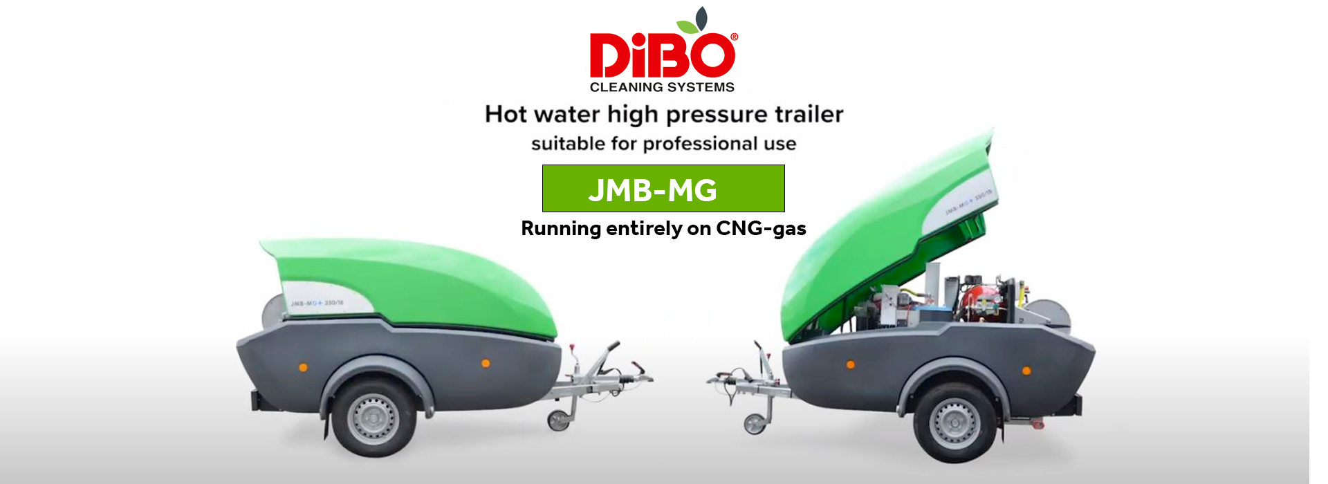 DiBO HOT WATER PRESSURE WASHER TRAILERS