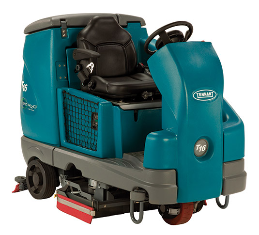 Tennant T16 Battery Ride-On Floor Scrubber Dryer