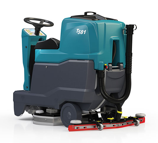 Tennant T581 Micro Ride-On Floor Scrubber-Dryer