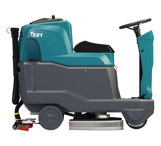 Tennant T581 Micro Ride-On Floor Scrubber-Dryer