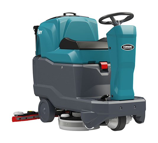Tennant T581 Micro Ride-On Floor Scrubber-Dryer