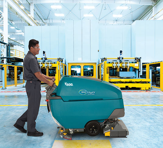 Tennant T600e Walk-Behind Floor Scrubber-Dryer