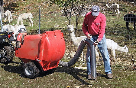 Paddock Cleaner for Alpaca poo