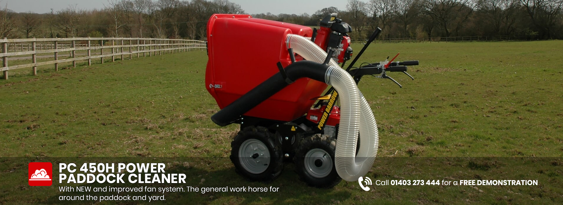 PC450H Paddock Cleaner