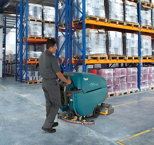 Tennant T600e Walk-Behind Floor Scrubber-Dryer