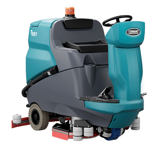 Tennant T981 Ride-On Floor Scrubber-Dryer